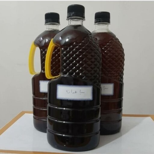 روغن سیاهدانه فرابکر(تصفیه نشده) و تصفیه شده ۱ لیتری
